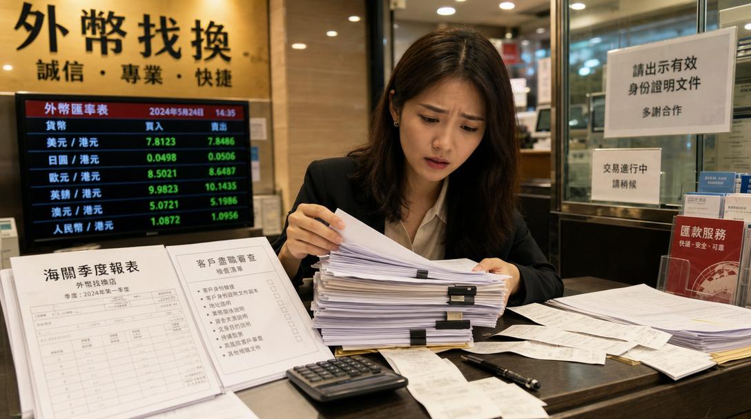 合規繁瑣 — 人手核對文件